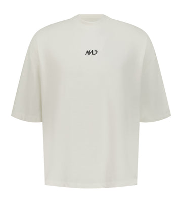 MAD Super-Oversized T-Shirt OFF WHITE